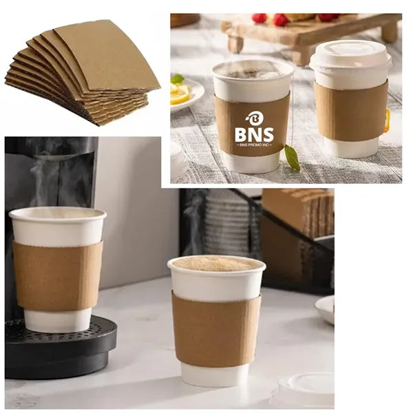 Recycled Coffee Cup Sleeve Heat Insulation