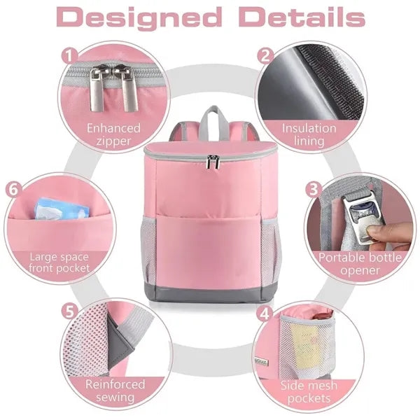Insulated Waterproof Leak Proof Cooler Backpack Outdoor
