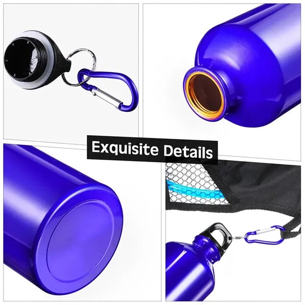 17 Oz Aluminum Water Bottles for Gym Sports Bicycle Camping