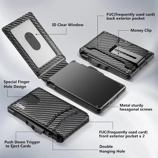 Card Wallet with Money Clip