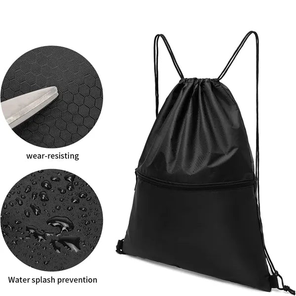 Oxford Drawstring Backpack Bag