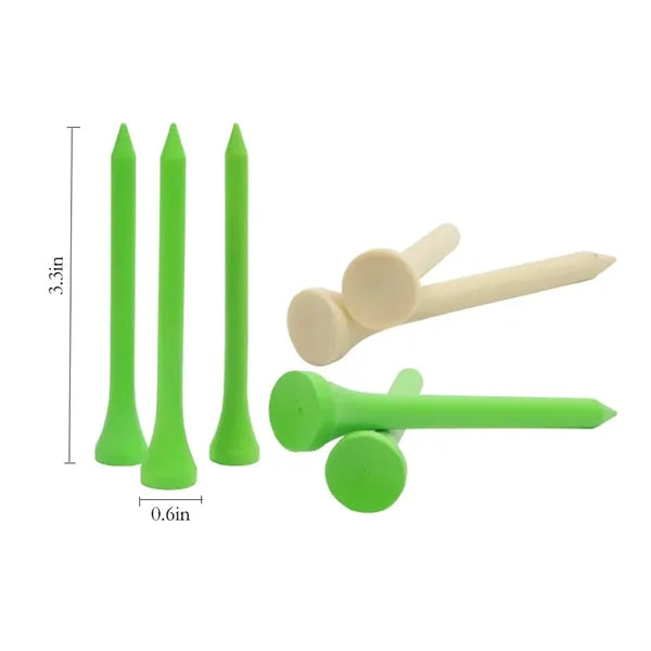 2" - 3.3" Custom Wood Golf Tees