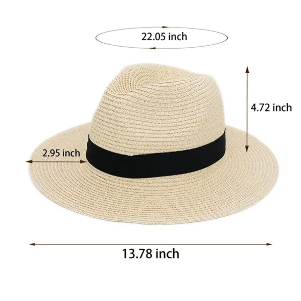 Summer Sun Protection Straw Hat