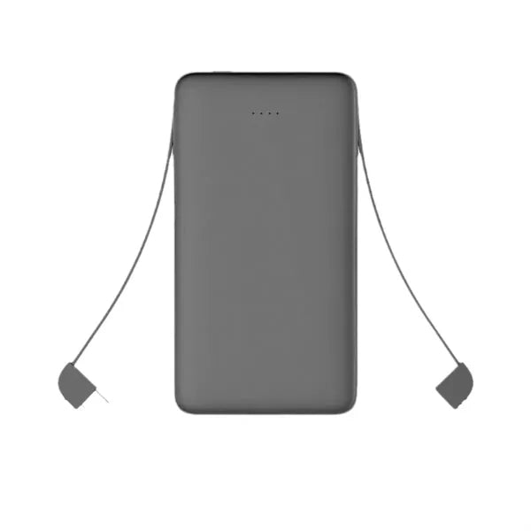10000mah power bank with built in cables