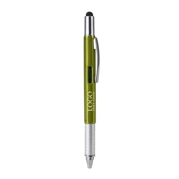 Metal Screw Level Touch Screen Stylus Pen