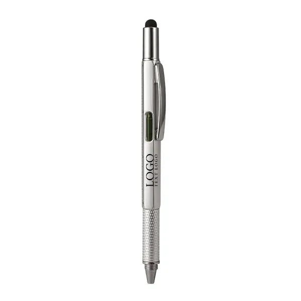 Metal Screw Level Touch Screen Stylus Pen