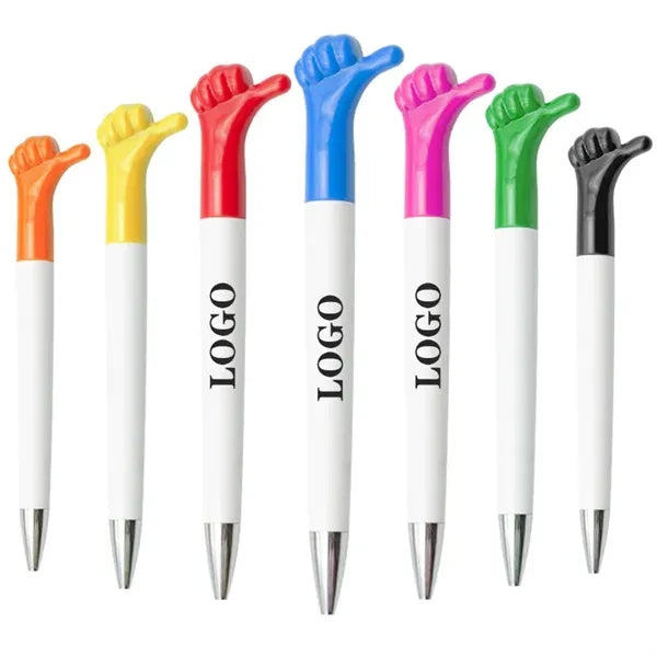 Thumbs Up BallPoint Pen Cute Hand Gesture Funny Gift Supply