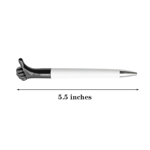 Thumbs Up BallPoint Pen Cute Hand Gesture Funny Gift Supply