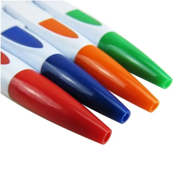 Flat Plastic Ballpoint Pen