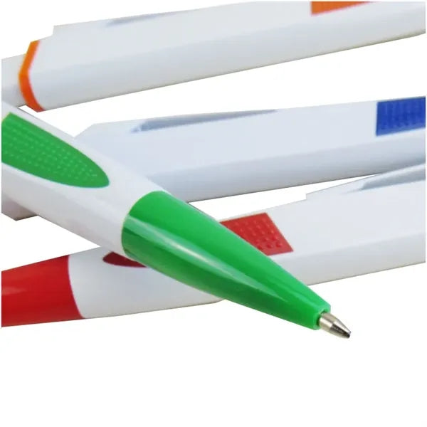 Flat Plastic Ballpoint Pen