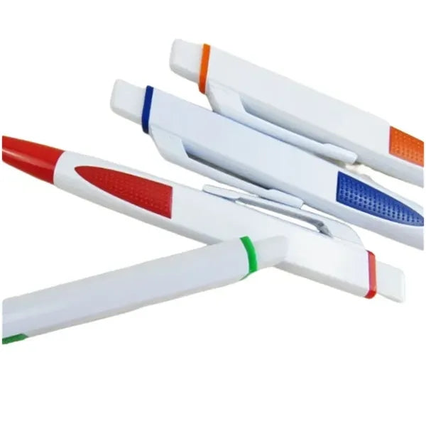 Flat Plastic Ballpoint Pen