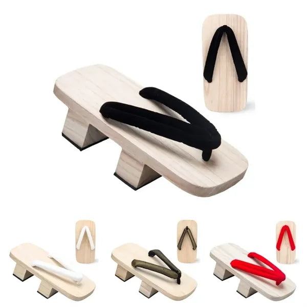 Wooden Clogs Shoes Geta