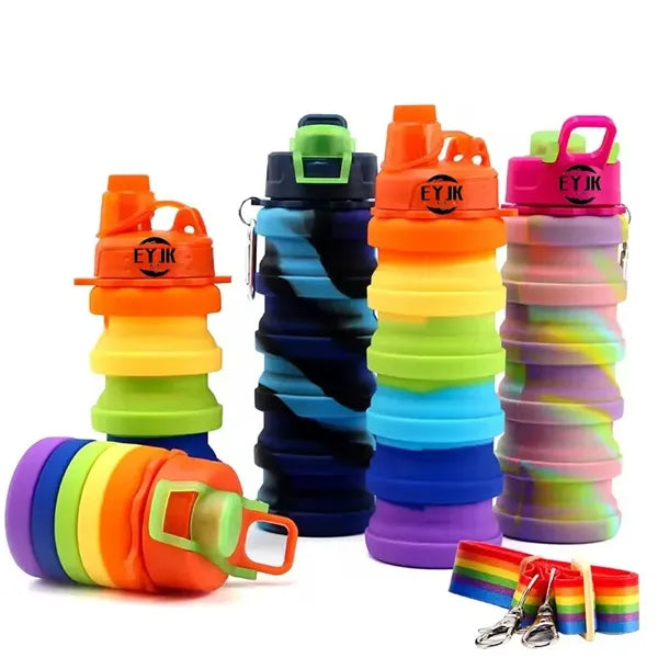 Silicone Collapsible Water Bottle