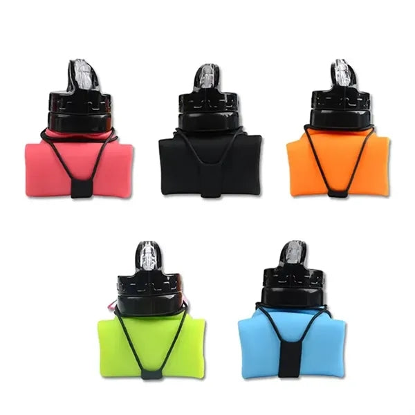 Silicone Foldable Folding Sports Bottle