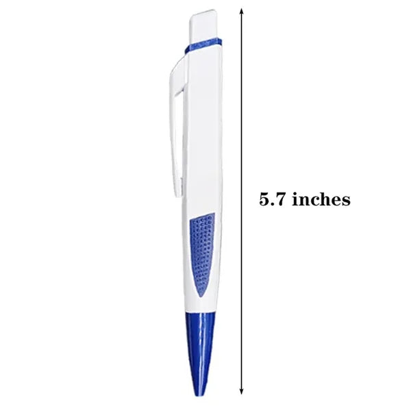 ABS Retractable Click Action Medium Black Ink Ballpoint Pen