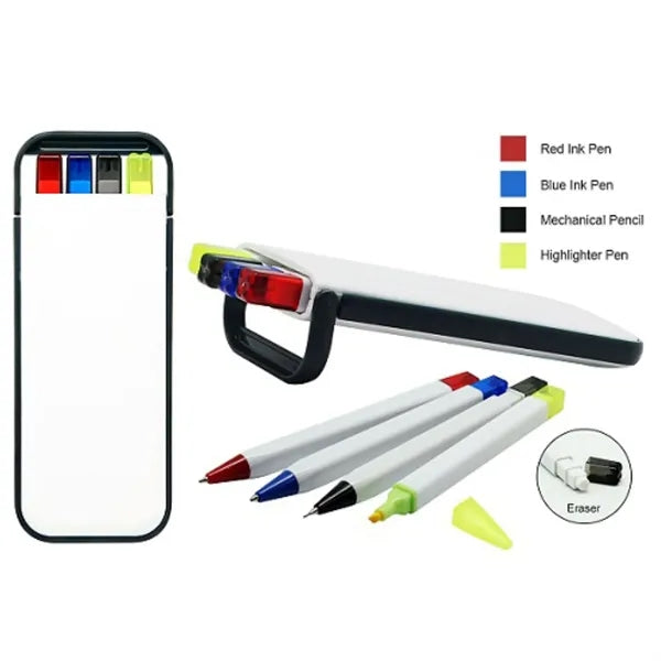 Rainbow Pen, Pencil & Highlighter Set