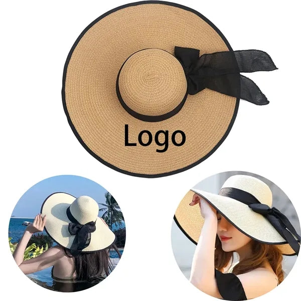 Wide Brimmed Summer Cool Straw Hat