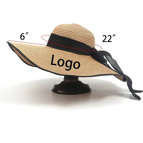 Wide Brimmed Summer Cool Straw Hat