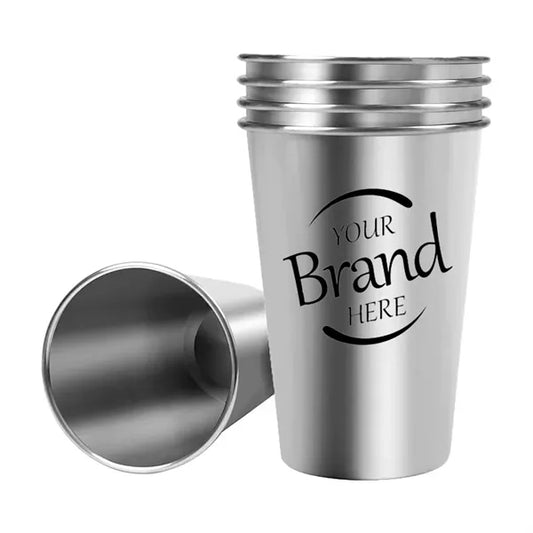 17oz Single Layer Stainless Steel Pint Cup