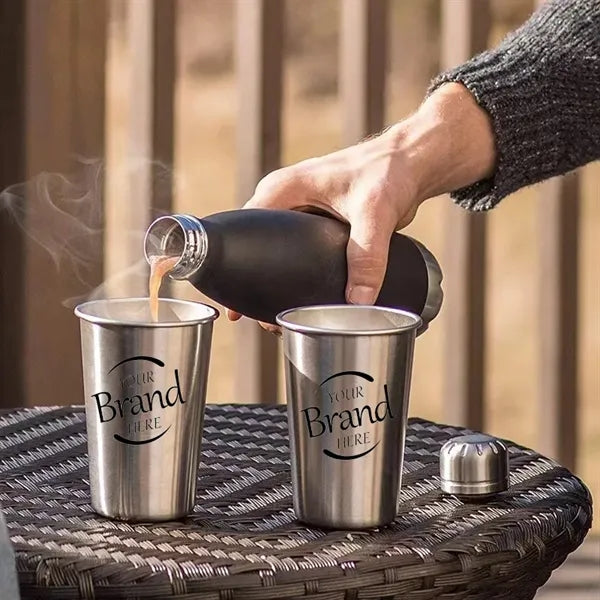 17oz Single Layer Stainless Steel Pint Cup