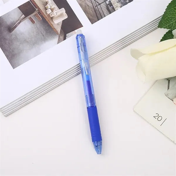 Clicker Erasable Gel Pens Fine Point 0.7 mm