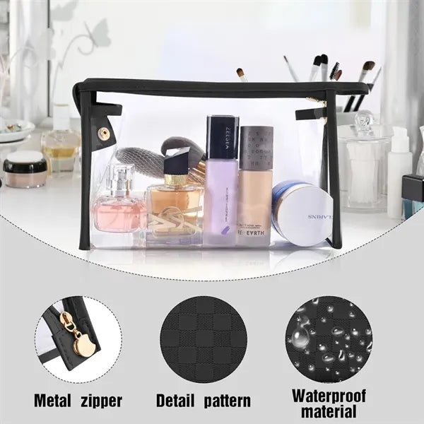 Double-Layer Makeup Bag