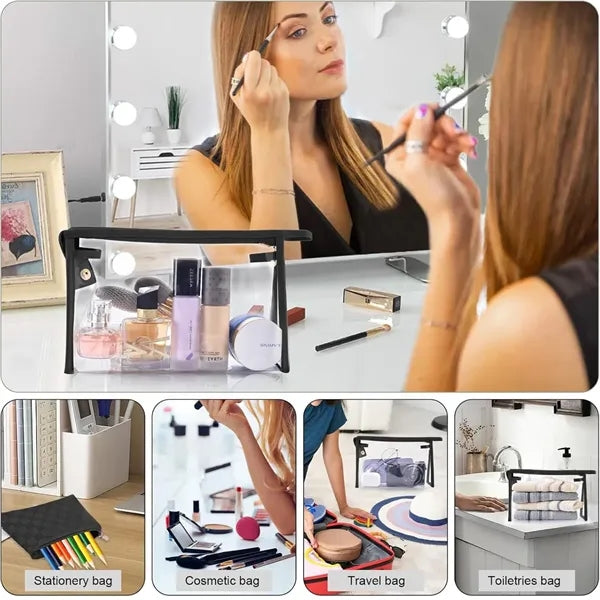 Double-Layer Makeup Bag