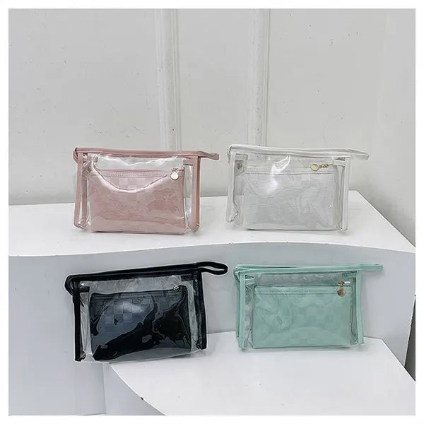 Double-Layer Makeup Bag