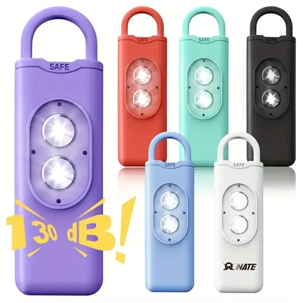 LED Light Personal Safe Alarms Keychain
