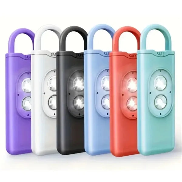 LED Light Personal Safe Alarms Keychain
