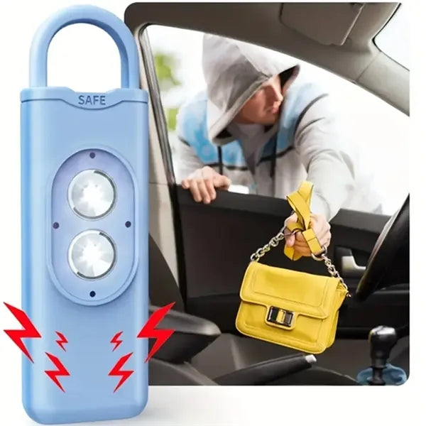 LED Light Personal Safe Alarms Keychain