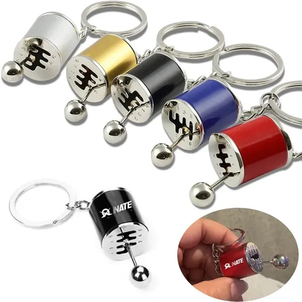 Car Manual Gear Lever Keychain