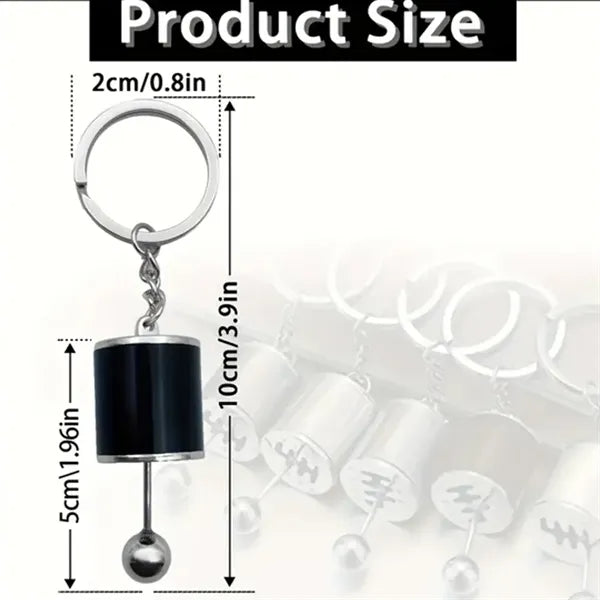 Car Manual Gear Lever Keychain