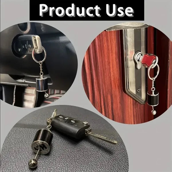 Car Manual Gear Lever Keychain