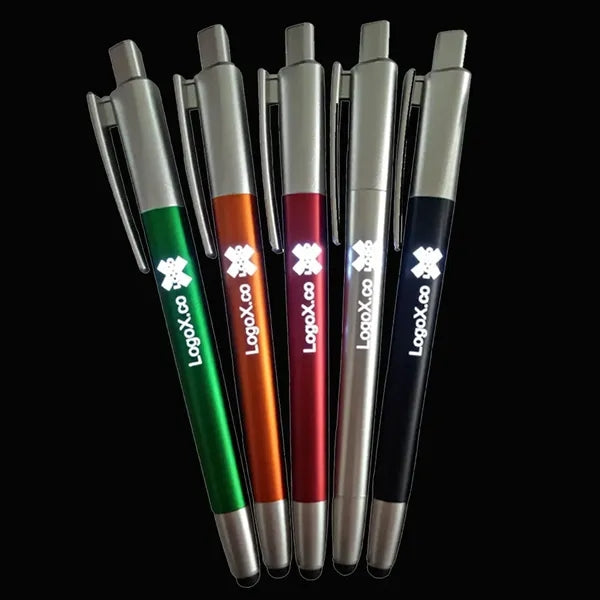 Stylus and Light Up Personalized Area