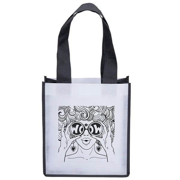 Degas PET Non-Woven Tote - Screen Print