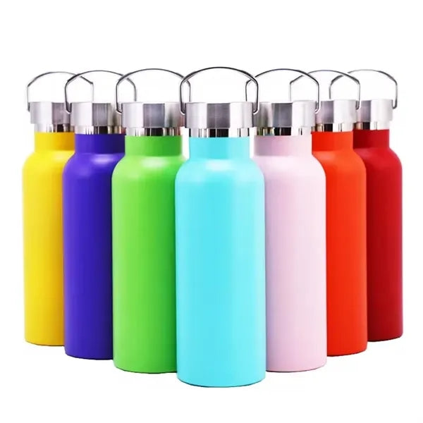20 Oz. Water Bottle Double Wall Insulated Stainless Steel