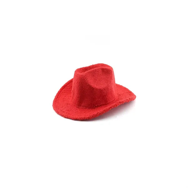Classic Outdoor Lambhair Western Cowboy Cowgirl Hats