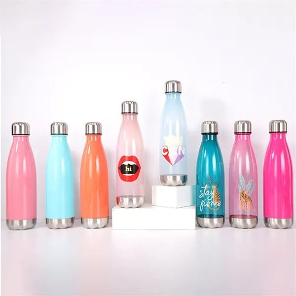 17 oz Colorful Coke Bottles