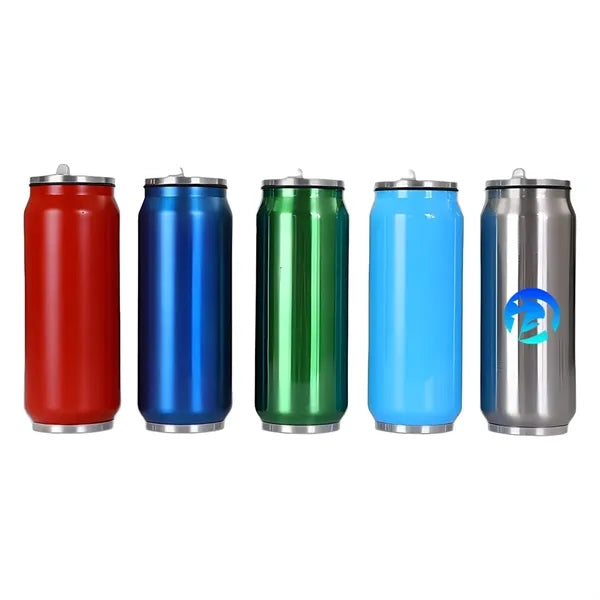 304 Stainless Steel Easy Portable bottle with Straw