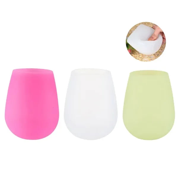 12OZ Silicone Wine Glass