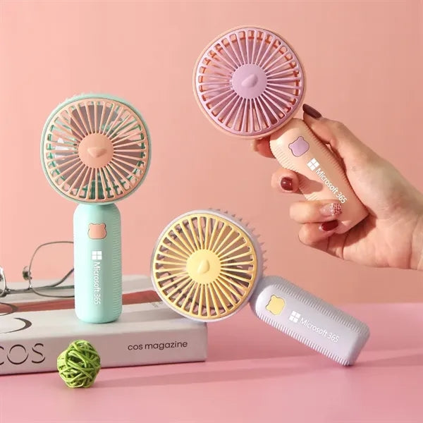 Handheld Portable USB Rechargeable Mini Fan