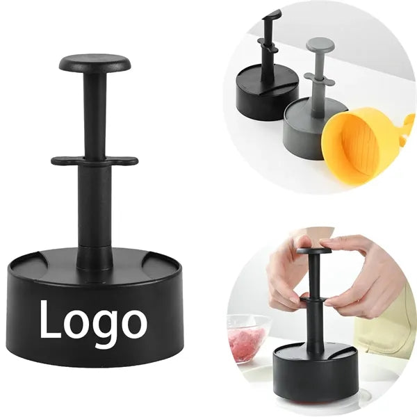 Portable Round Burger Maker Press