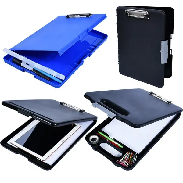 A4 Binder Storage Clipboard Box With Muti Compartments