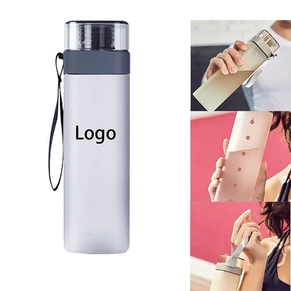 Large Capacity 25oz Square Water Bottle