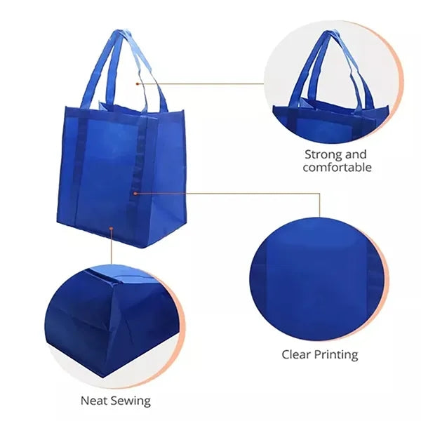 Insulated Large Non-Woven Grocery Tote Bag