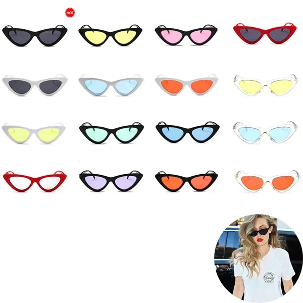 Small Frame Vintage Cat-Eye Sunglasses