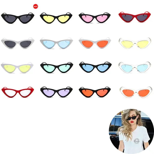 Small Frame Vintage Cat-Eye Sunglasses