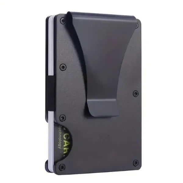 RFID Aluminum Cardholder with Clip