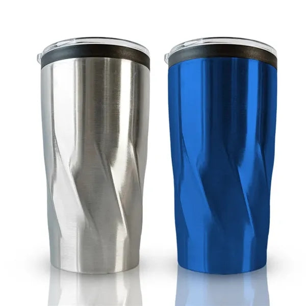 20/30 oz. Vacuum Insulated Twisted Stainless Steel Tumbler